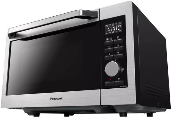 Panasonic Мікрохвильова піч Panasonic, 30л, 1000Вт, гриль, конвекція, дисплей, нерж NN-C69MSZUE фото