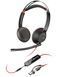 Poly Гарнитура компьютерная стерео On-ear Blackwire 5220, USB-A, USB-C, 3.5 мм, однонаправленный, noise canceling, черный 1 - магазин Coolbaba Toys