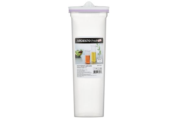 Контейнер для масла Ardesto Fresh, 1 л, лиловый, пластик AR1510LP фото