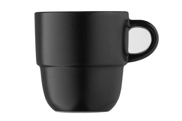 ARDESTO Чашка Trento, 390 мл , чорна, кераміка AR2939TB фото