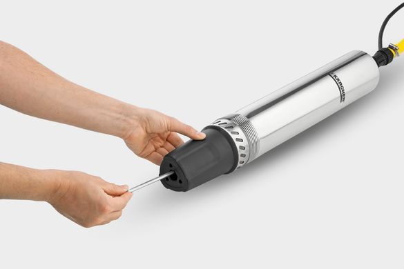 Karcher Насос скважинный ВР 4 Deep Well, 700 Вт, 4600 л/г, 43 м, 4.3 бар, 12 м, 150 мм, 35 &deg;C, G1, 7.14 кг 1.645-421.0 фото
