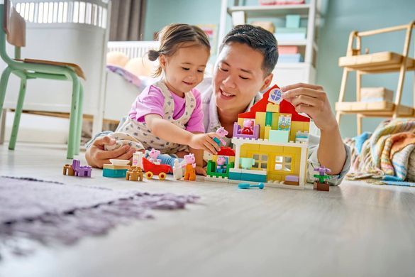 LEGO Конструктор LEGO DUPLO Peppa Pig Сімейний будинок 10467 фото