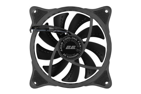 2E Gaming Корпусный вентилятор F120OR-ARGB 120мм 1200rpm 3pin, 3pin +5VARGB 25.3dBa чёрный 2E-F120OR-ARGB фото