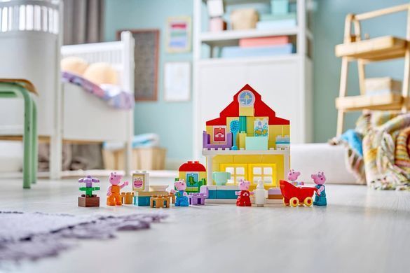 LEGO Конструктор LEGO DUPLO Peppa Pig Сімейний будинок 10467 фото