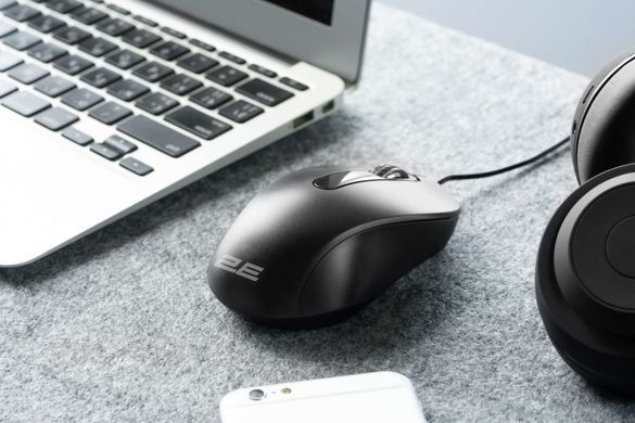 2E Мышь MF160, USB-A, Black 2E-MF160UB фото