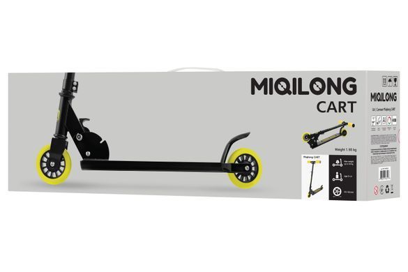Miqilong Самокат Cart Черный CART-100-BLACK фото