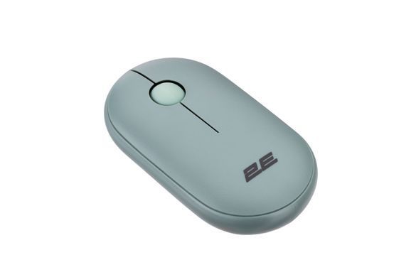 Мышь 2E MF300 Silent WL BT Ashen green 2E-MF300WGN фото