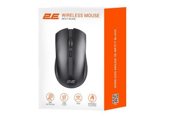 Миша 2E MF217 WL Black 2E-MF217WB фото