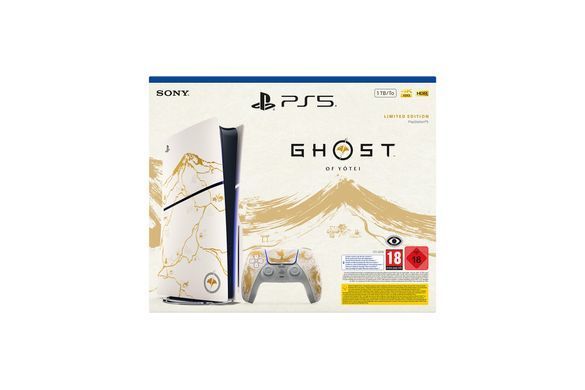 PlayStation Ігрова консоль 5 Slim Blu-ray (Ghost of Yotei Limited Edition) 1000048368 фото
