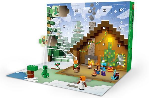LEGO Конструктор Advent Minecraft 2025 21280- фото