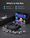 Govee Набір світлодіодних ламп H7025 Outdoor Clear Bulb String Lights, 15м, RGBIC/Warm White, WI-FI/Bluetooth, чорний 3 - магазин Coolbaba Toys