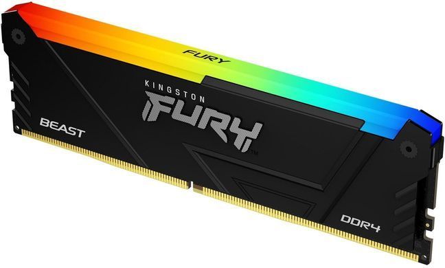 Kingston Память ПК Kingston DDR 16GB 3600 FURY Beast RGB KF436C18BB2A/16 фото