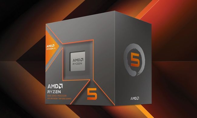 AMD Центральний процесор Ryzen 5 8600G 6C/12T 4.3/5.0GHz Boost 16Mb Radeon Graphics AM4 65W Wraith Stealth cooler Box 100-100001237BOX фото