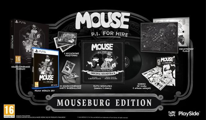 Games Software Гра консольна PS5 Mouse P.I. for Hire - Mouseburg Edition, BD диск 5056635621276 фото