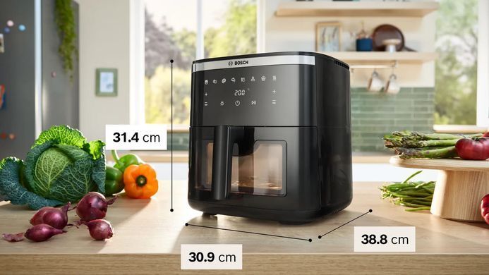 Bosch Мультипіч Bosch, 1800Вт, чаша-7.2л, сенсорне керув., 8 авто. програм, пластик, чорний MAF671B0 фото