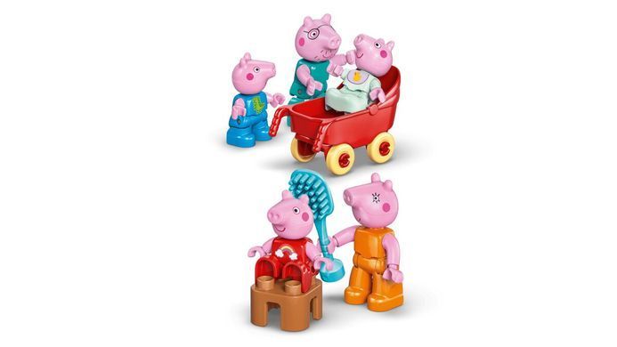 LEGO Конструктор LEGO DUPLO Peppa Pig Сімейний будинок 10467 фото