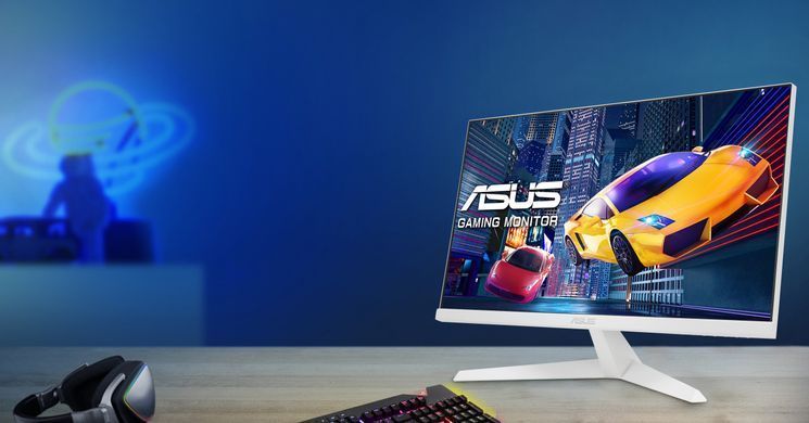 ASUS Монітор 27" VY279HF-W HDMI, Audio, IPS, 100Hz, 1ms, AdaptiveSync, білий 90LM06D2-B02170 фото
