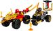LEGO Конструктор Ninjago Кай та Рас: Битва на машині та мотоциклі 1 - магазин Coolbaba Toys