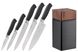 Набір ножів Ardesto Black Mars 6 пр., нержавіюча сталь, дерев'яний блок 3 - магазин Coolbaba Toys