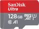SanDisk Карта пам'яті microSD 128GB C10 UHS-I R150MB/s Ultra 1 - магазин Coolbaba Toys