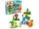 LEGO Конструктор LEGO DUPLO Town Сімейства диких тварин 3-в-1 1 - магазин Coolbaba Toys