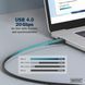 Digitus Кабель USB-C зарядки/синхронизации, 2м, USB 4.0 Gen2, 20G, 240W, 8K, силиконовый, черный 8 - магазин Coolbaba Toys