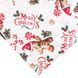 ARDESTO Скатертина Christmas Gingerbread 140х180см, 100% поліестер, червоний