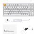 Keychron Клавіатура механічна J1 82Key, K pro Red, WL/BT/USB-A, QMK, Hot-swap, EN/UKR, RGB, білий 2 - магазин Coolbaba Toys