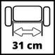 Einhell Аэратор-скарификатор аккумуляторный GC-SC 36/31 Li, PXC 18В, 31см, 10.9кг (без АКБ и ЗУ) 9 - магазин Coolbaba Toys