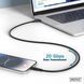 Digitus Кабель USB-C зарядки/синхронизации, 2м, USB 4.0 Gen2, 20G, 240W, 8K, силиконовый, черный 10 - магазин Coolbaba Toys