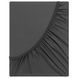 ARDESTO Простынь на резинке Mix&Match Premium, 180x200+30см, 100% хлопок, сатин, серый