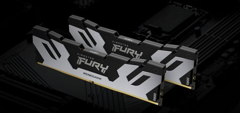 Kingston Память ПК DDR5 16GB 6800 FURY Renegade Silver XMP KF568C36RS-16 фото