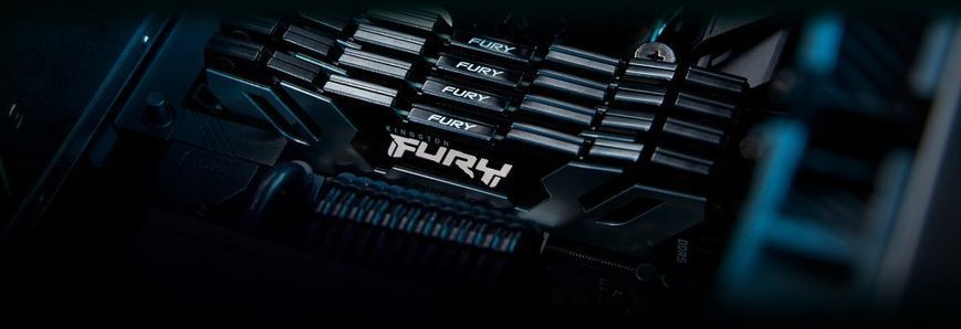 Kingston Память ПК DDR5 16GB 6800 FURY Renegade Silver XMP KF568C36RS-16 фото