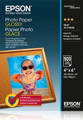 Папір Epson 100mmx150mm Glossy Photo Paper, 500 арк C13S042549 фото