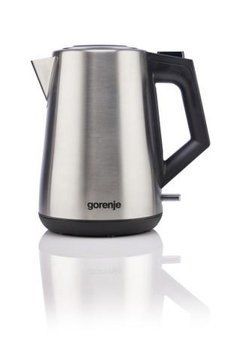 Gorenje Електрочайник 1.7л, Strix-контроль, метал, нерж K17OS фото