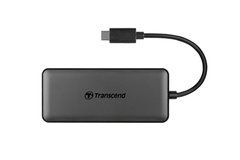 Хаб Transcend USB Type-C HUB 6 ports microSD/SD Black TS-HUB5C фото