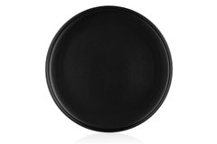 Тарелка обеденная Ardesto Trento, 26,5 см, черная, керамика AR2926TB фото