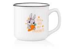 Чашка Ardesto Cute rabbit, 320 мл, фарфор AR3460 фото