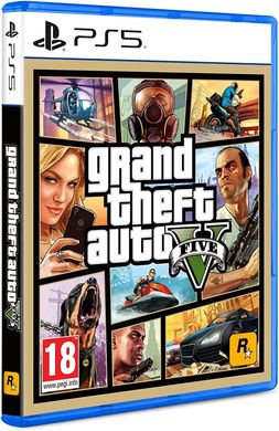 Игра консольная PS5 Grand Theft Auto V, BD диск 5026555431842 фото