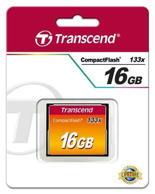 Transcend Карта памяти CF 16GB 133X TS16GCF133 фото