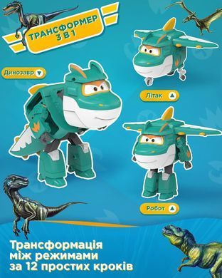 Super Wings Ігрова фігурка-трансформер Transforming Тіно (Tino) EU780237 фото