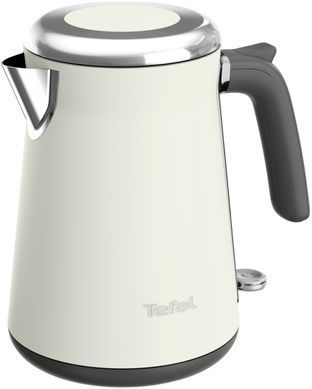 Tefal Электрочайник Collection 1.7л, Strix, нерж. сталь, белый KI666AE0 фото
