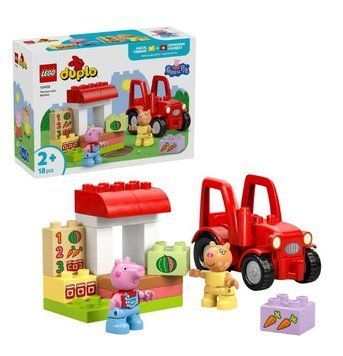 LEGO Конструктор LEGO DUPLO Peppa Pig Трактор і ринок 10468 фото