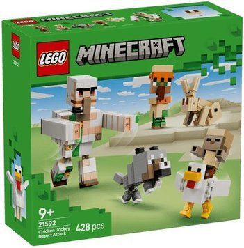 LEGO Конструктор LEGO Minecraft Курячий Жокей: атака в пустелі 21592 фото