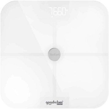 Tefal Ваги підлогові Goodvibes Sport, 180кг, Bluetooth, 4xAAA в комплекті, скло, білий BM9640S1 фото