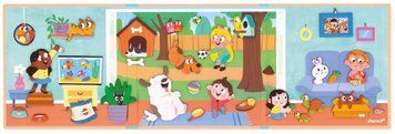 Janod magnetic stories Domestic Animals J05457 фото