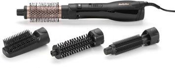 BaByliss Фен-щітка Smooth Finish, 1200Вт, 3 режими, іоніз-я, хол. обдув, кераміка, чорний AS122E фото
