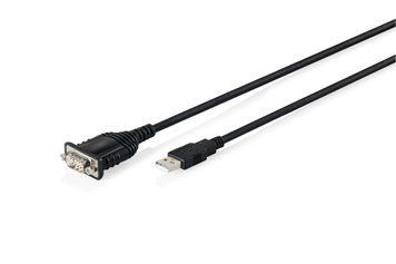 Digitus Адаптер USB 2.0 > RS232 (M/M), FT232RNL, 1.8m DA-70172 фото