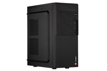 2E Корпус Alfa E1903U-400 з БЖ 2E ATX400W, 2xUSB3.0, 1xUSB2.0, VGA 320мм, ATX, чорний 2E-E1903U-400 фото