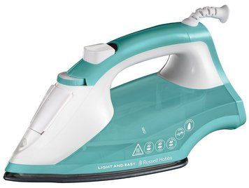 Russell Hobbs Утюг 26482-56 Light & Easy, 2400 Вт, паровой удар 115г, 240 мл, аквамарин 26470-56 фото